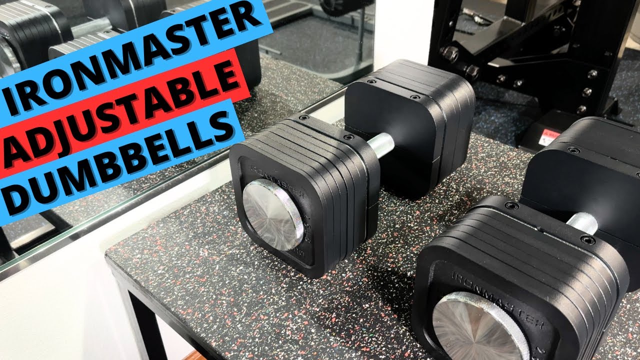 Обзор регулируемых гантелей Ironmaster: 5–75 фунтов, возможность увеличения до 120 фунтов и компл...