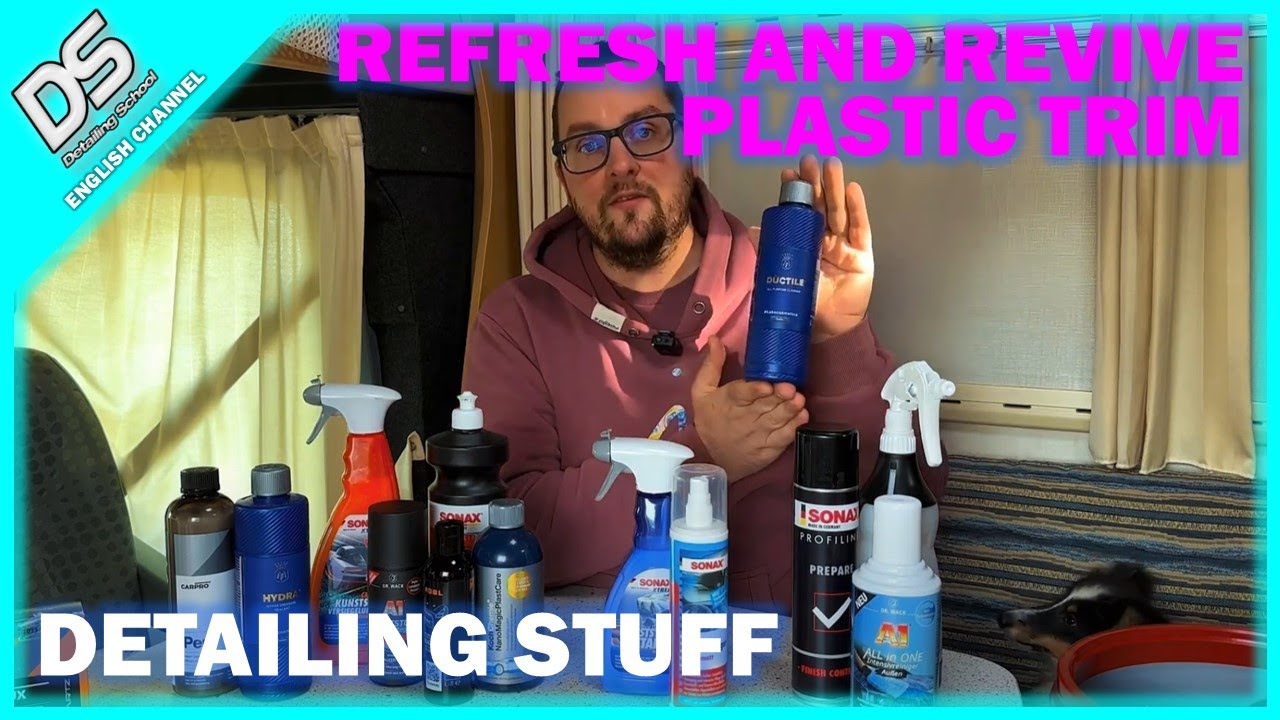 DETAILING TIPS: How to refresh & revive plastic trim on caravans & campers - product overview