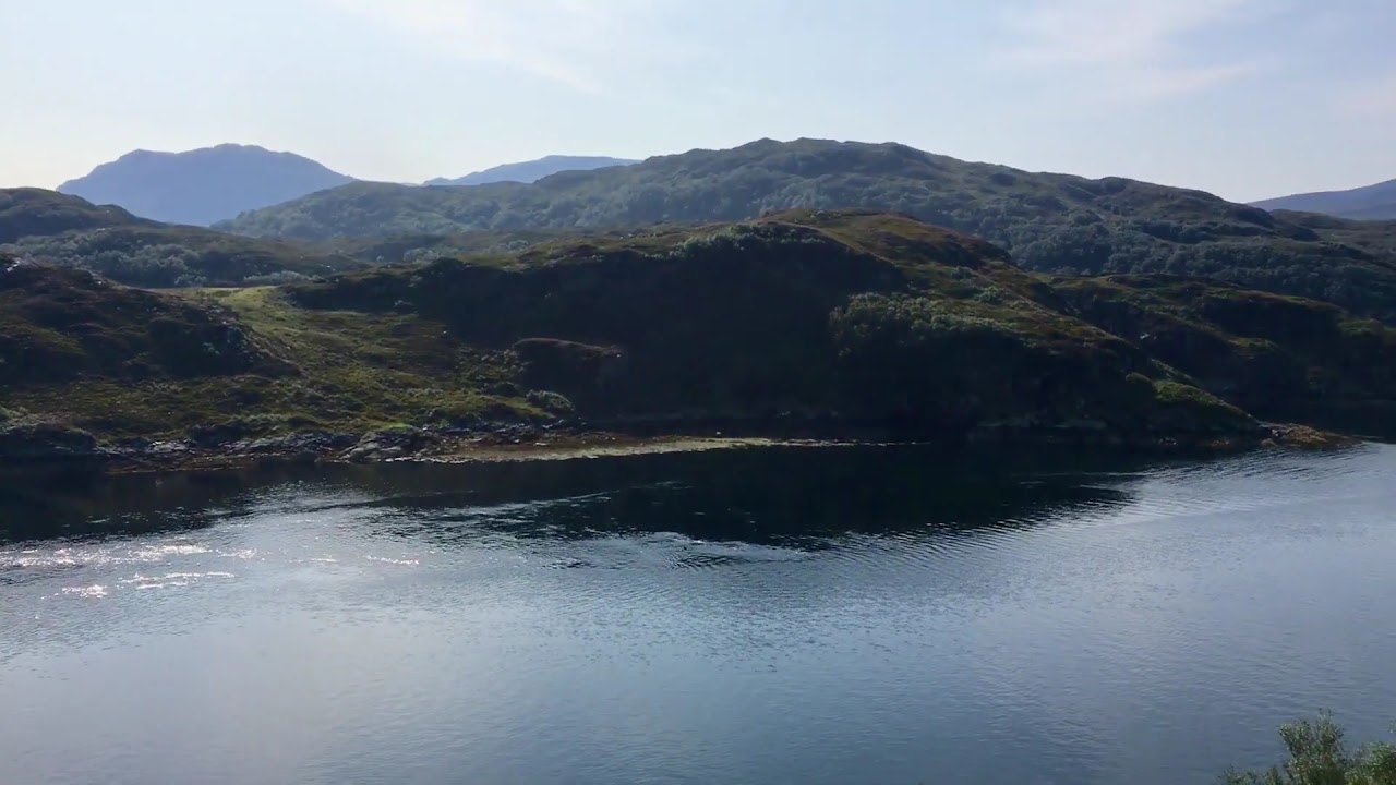 Kylesku Bridge in Sutherland, Scottish Highlands. It is also part of the North Coast 500 route.