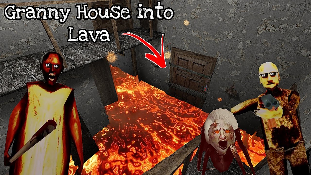 Granny House Turned Into Lava! 🌋 | Granny Legacy