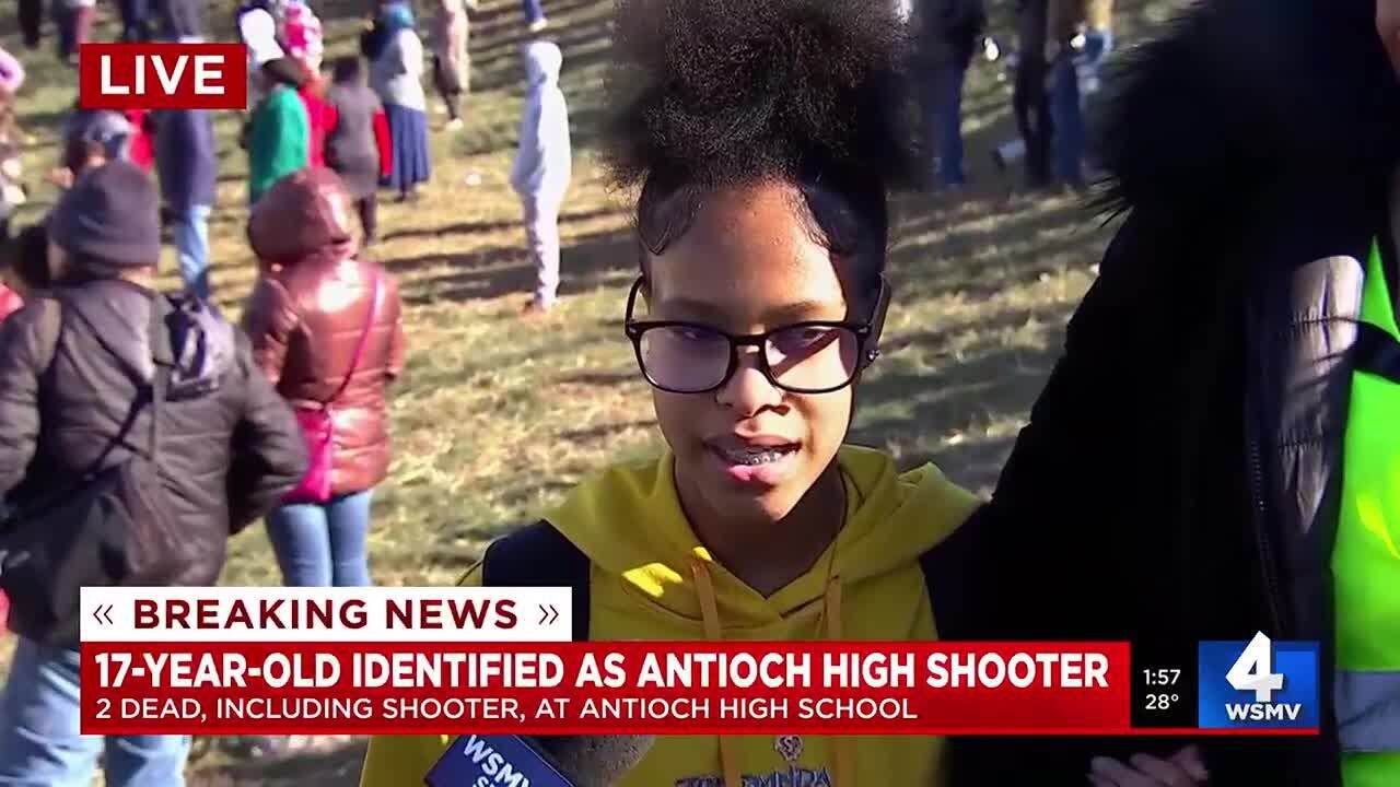 Freshman at Antioch High School talks about how the substitute didn't know safety protocols