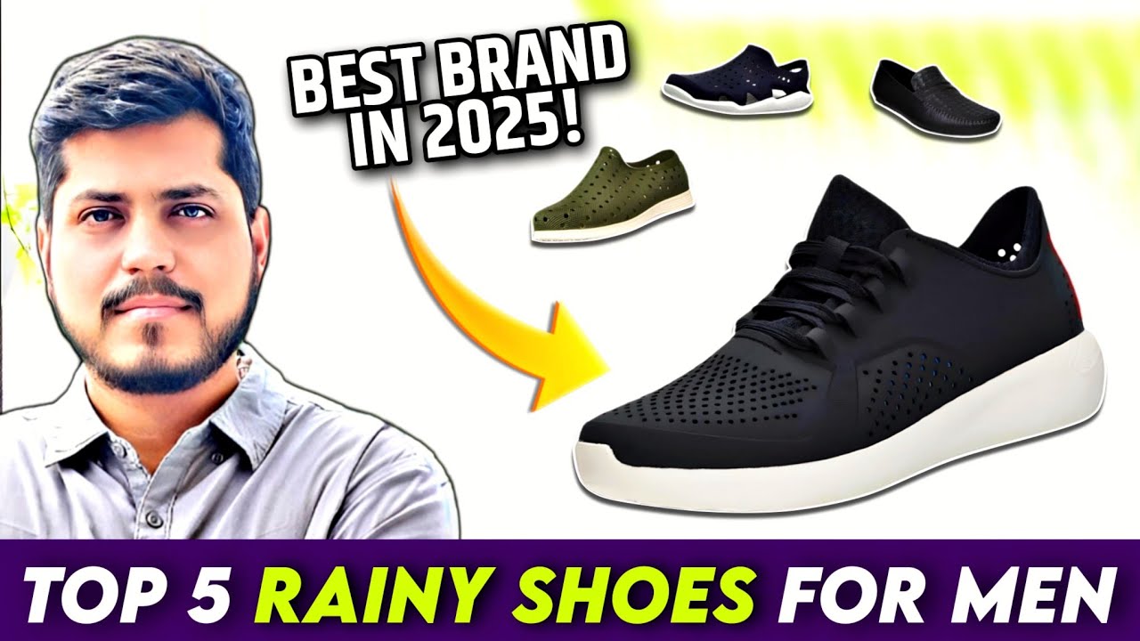 Top 5 Best Rainy Shoes For Men In India 2025 | Rainy Shoes Under 500 | Clog Shoes | Rainy Shoes 2025