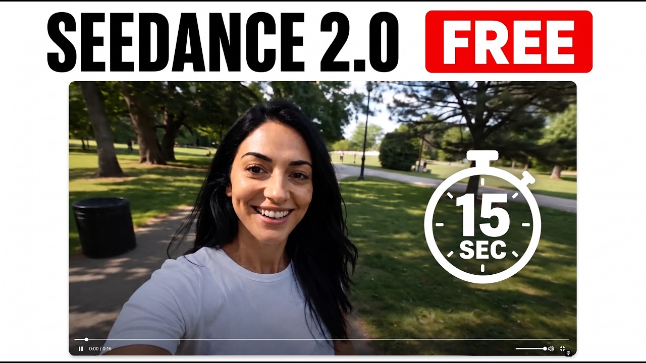 How to Create 15 Second AI Videos with Seedance 2.0 for FREE?