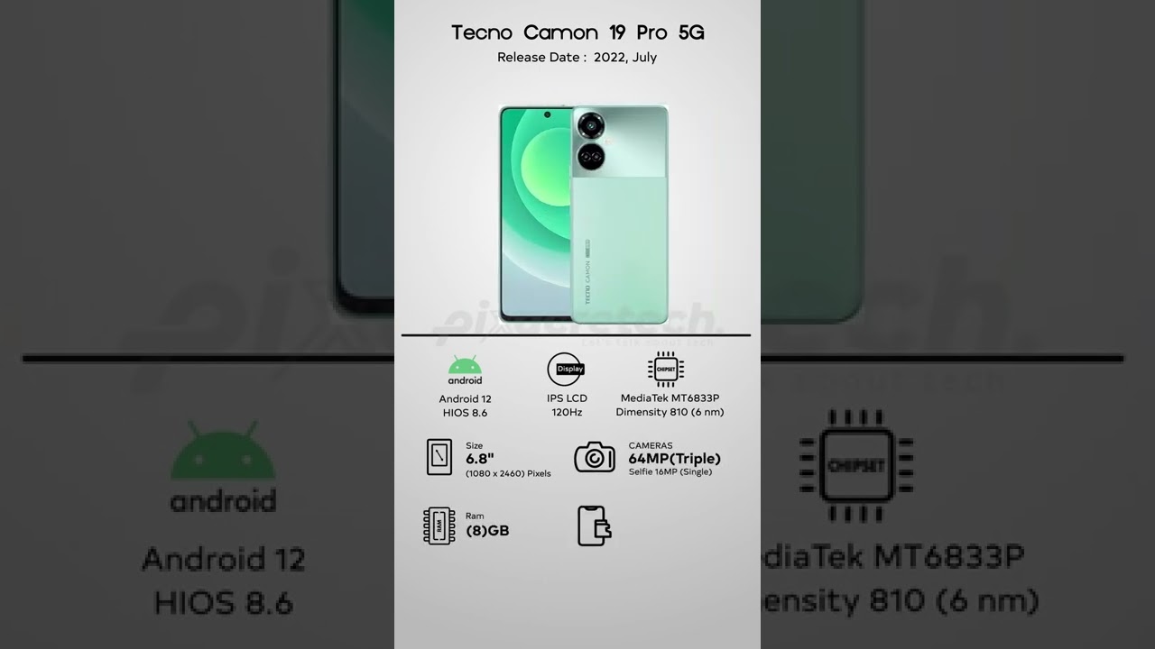 Tecno Camon 19 Pro 5G specs