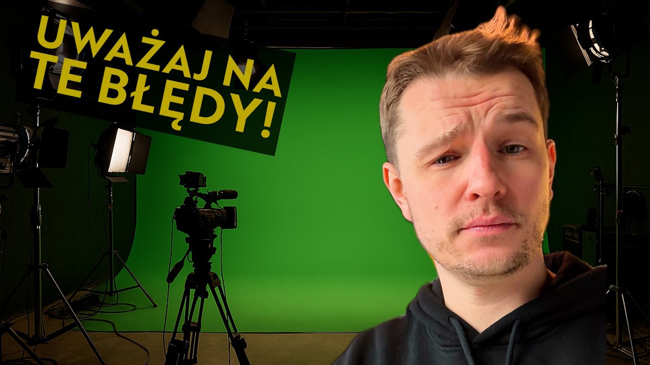 Czego nie wiesz o pracy na GREEN SCREEN? Unikaj tych błęd&oacute;w! | Jakub Klawikowski VLOG #74