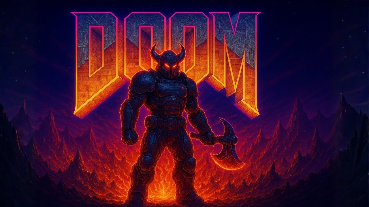 DOOM • Marauder – Heavy Dark Synthwave Tribute (Pixel Wave)
