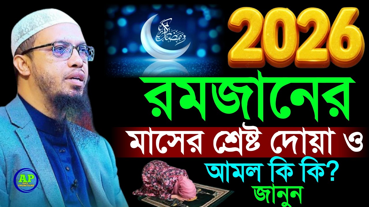 2026 রমজান মাসের শ্রেষ্ট আমল ও দোয়া শিখুন আজ, Shaikh Ahmadullah শায়খ আহমাদুল্লাহ