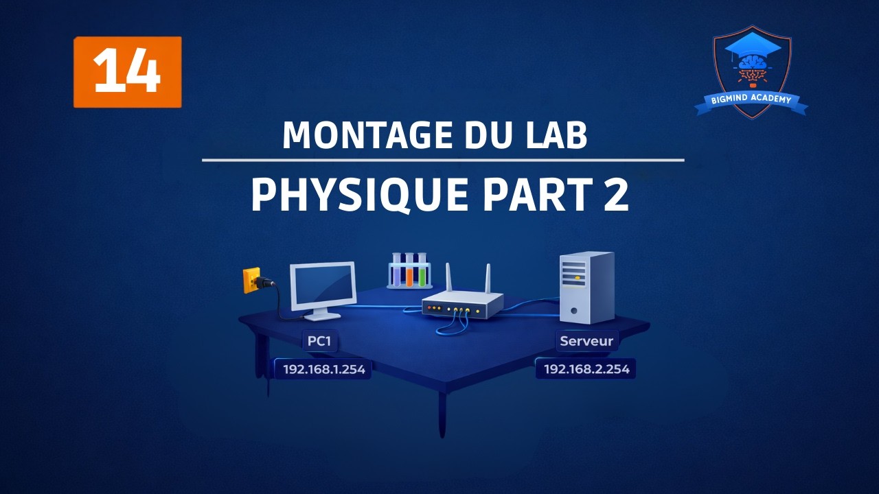 14 - Montage du LAB Physique   Part2 Position et nommage