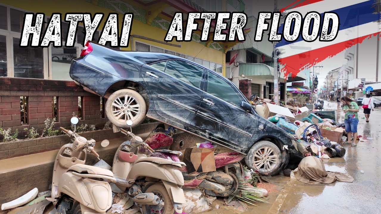 HATYAI After Flood – Rebuilding From Broken Days | Everybody Hardworking For Re-opening