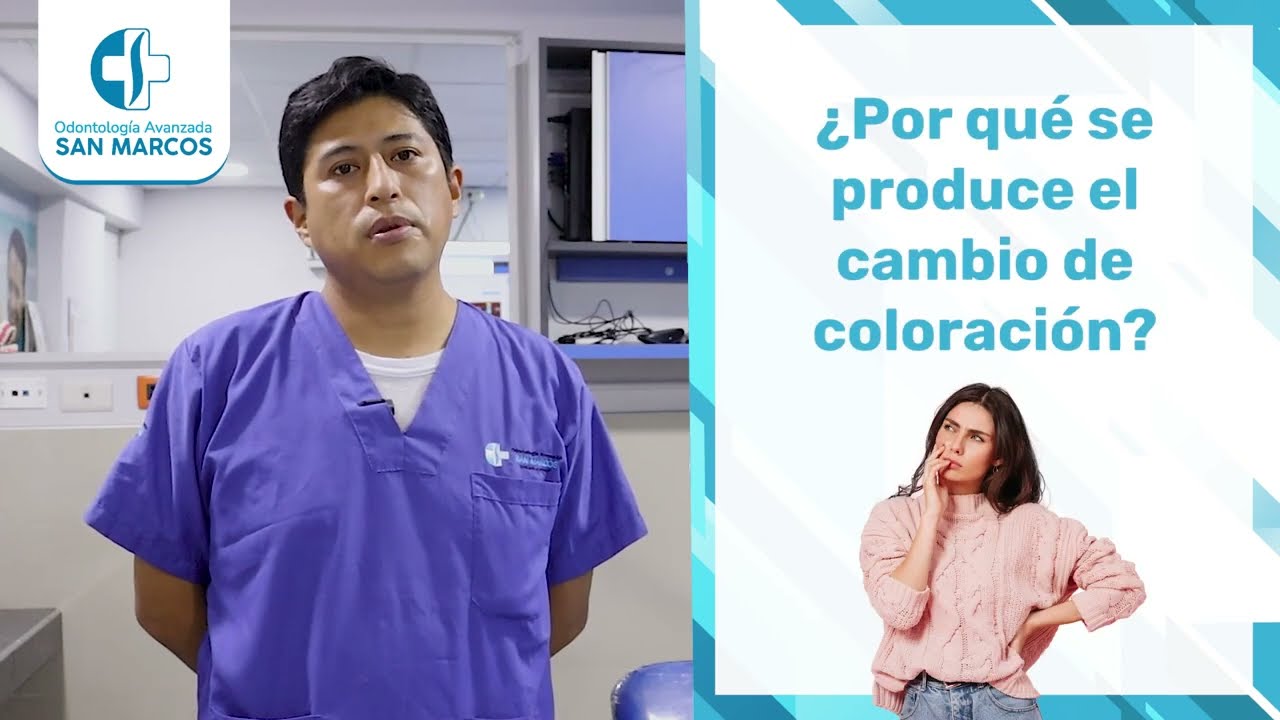 DISCROM&Iacute;A DENTAL con el Dr. Hinostroza - Odontolog&iacute;a Avanzada San Marcos