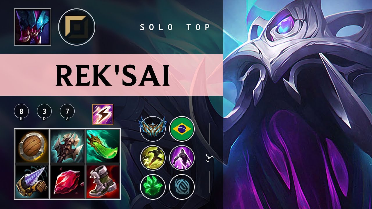 Rek'Sai Top vs Zaahen - BR Challenger Patch 26.01