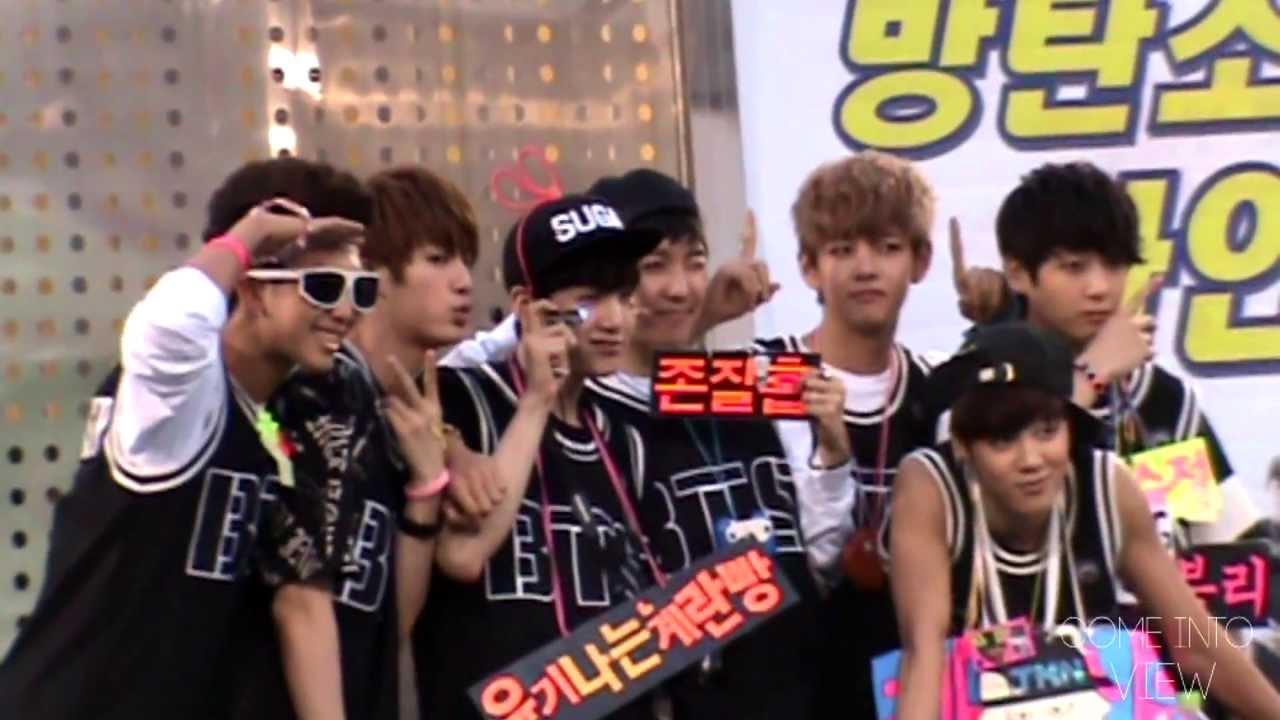 130706 방탄소년단 청량리 팬사인회 끝날 무렵~