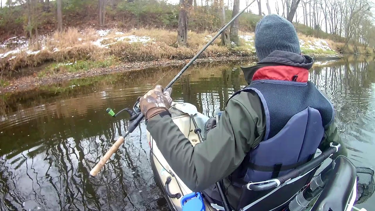 Indiana Winter Smallmouth Bass