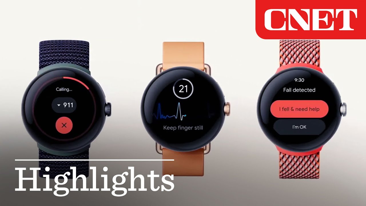 Google Reveals Pixel Watch with Fitbit Integration