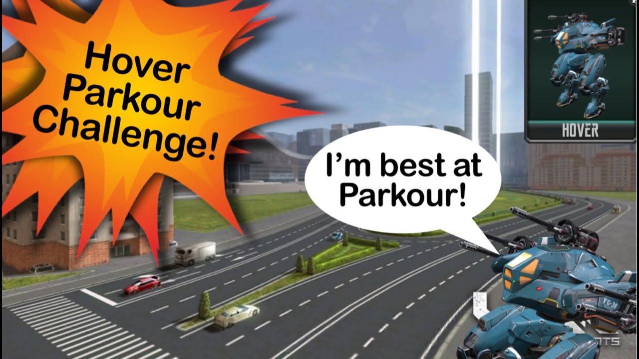 War Robots | Hover Parkour Challenge on Shenzhen!