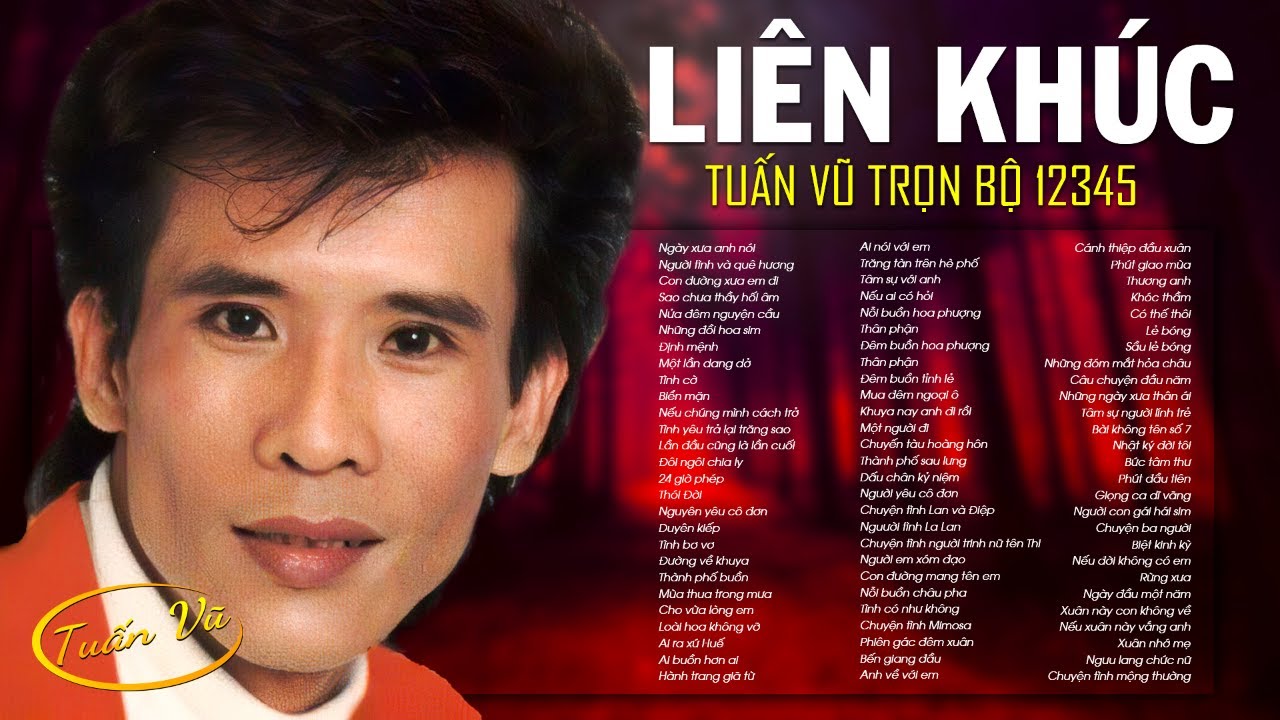 Liên Khúc Tuấn Vũ Trọn Bộ 12345 Hay Nhất - Nhạc Vàng Hải Ngoại Sôi Động Bất Hủ Theo Năm Tháng