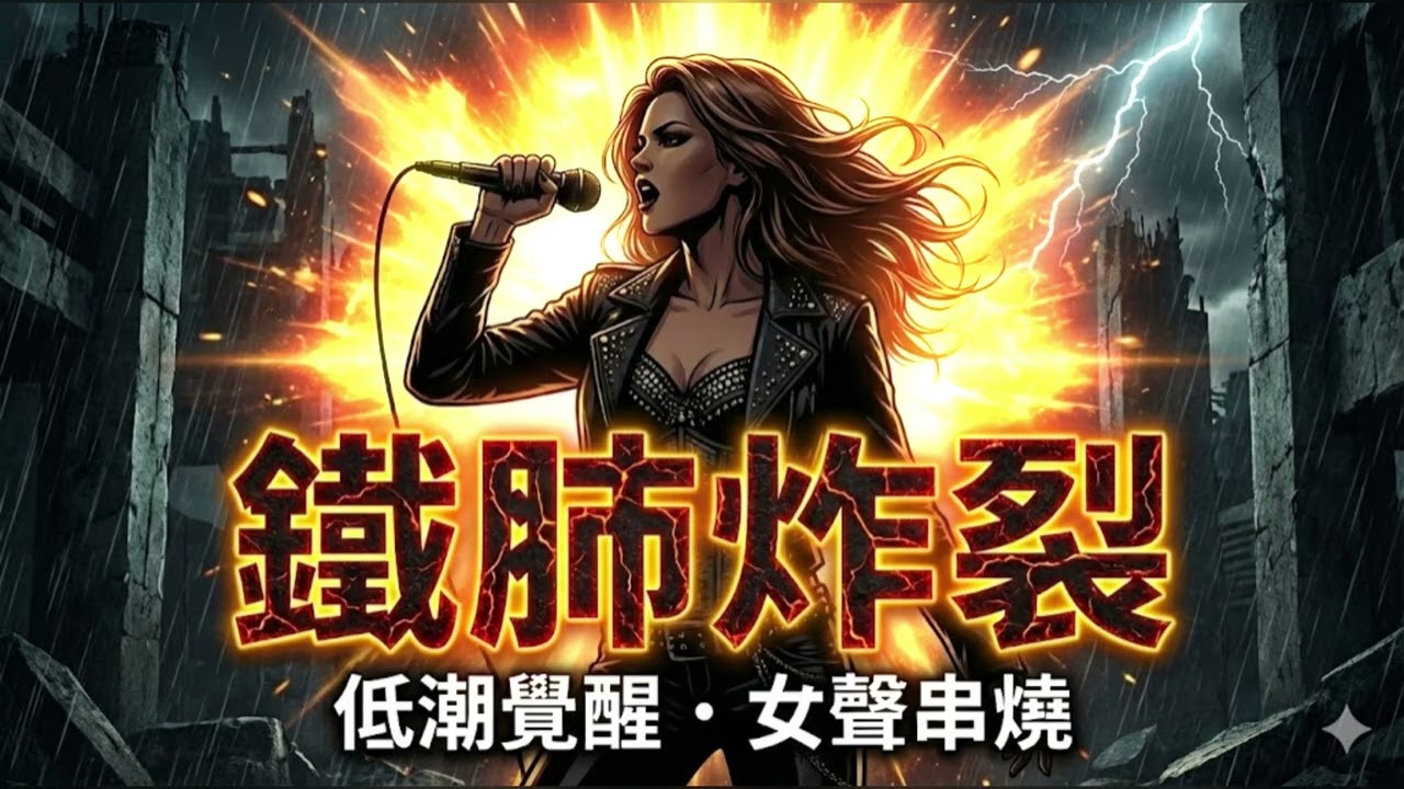 【炸裂系女聲串燒】低潮期必聽的續命能量包！鐵肺高音陪你逆風飛翔 Power Vocal Mashup