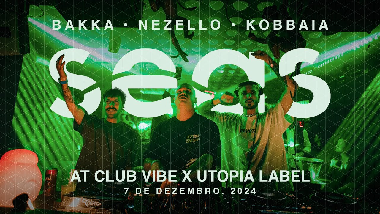 Bakka (BR), Nezello & Kobbaia @ Utopia at Club Vibe