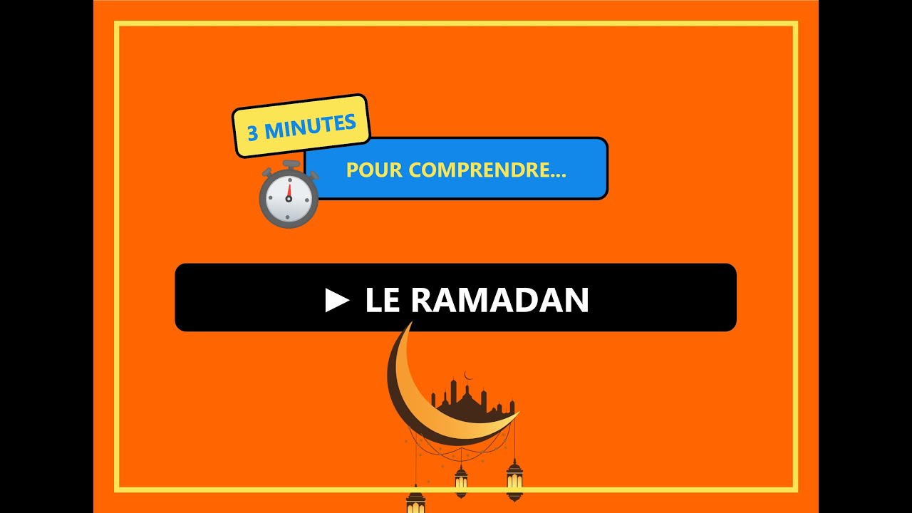 ⏱️ 3 MINUTES POUR COMPRENDRE | Le Ramadan ☪️