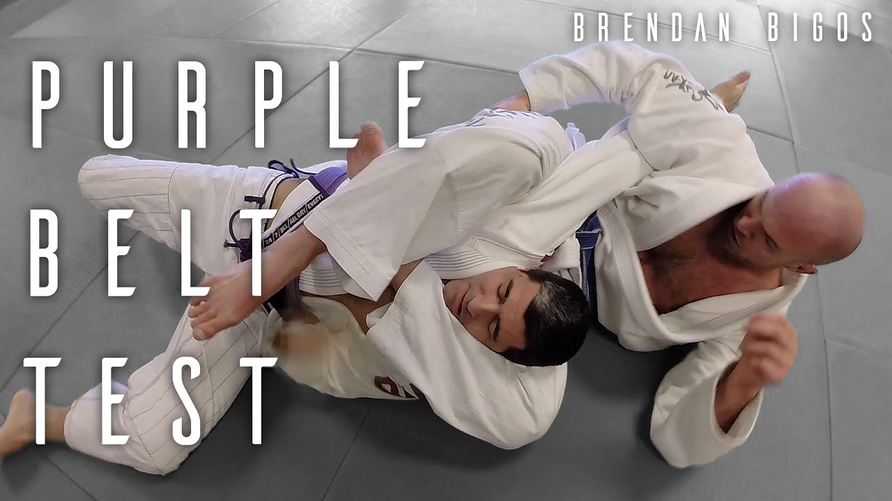 Brendan Bigos Purple Belt Test | ROYDEAN.TV