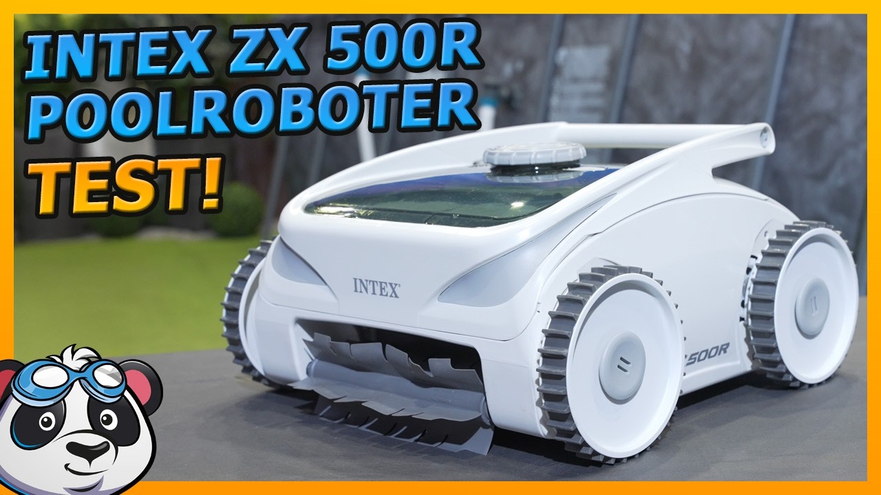 Intex Poolroboter ZX500R | Test |  in 5 Schritten zum sauberen Pool?