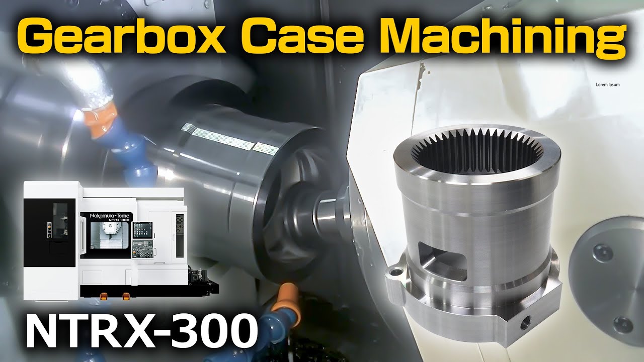 Integrating Gear Skiving into Multitasking Gearbox Case Machining