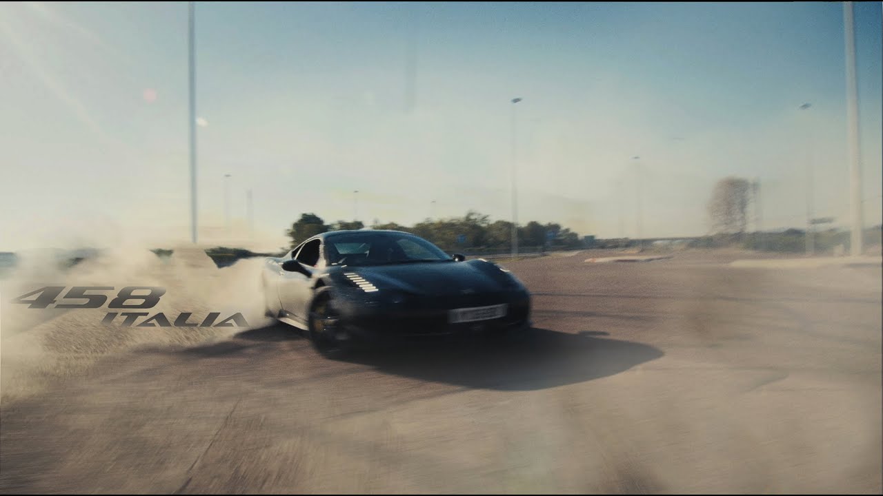 Brutal Ferrari 458 Donuts in IBIZA! [4k] Zwingfilms