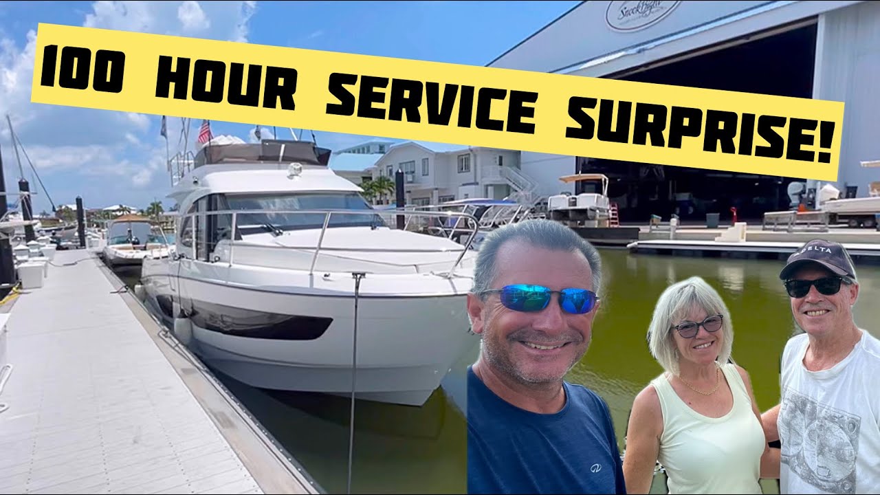 100 Hour Service on our Beneteau Antares 11