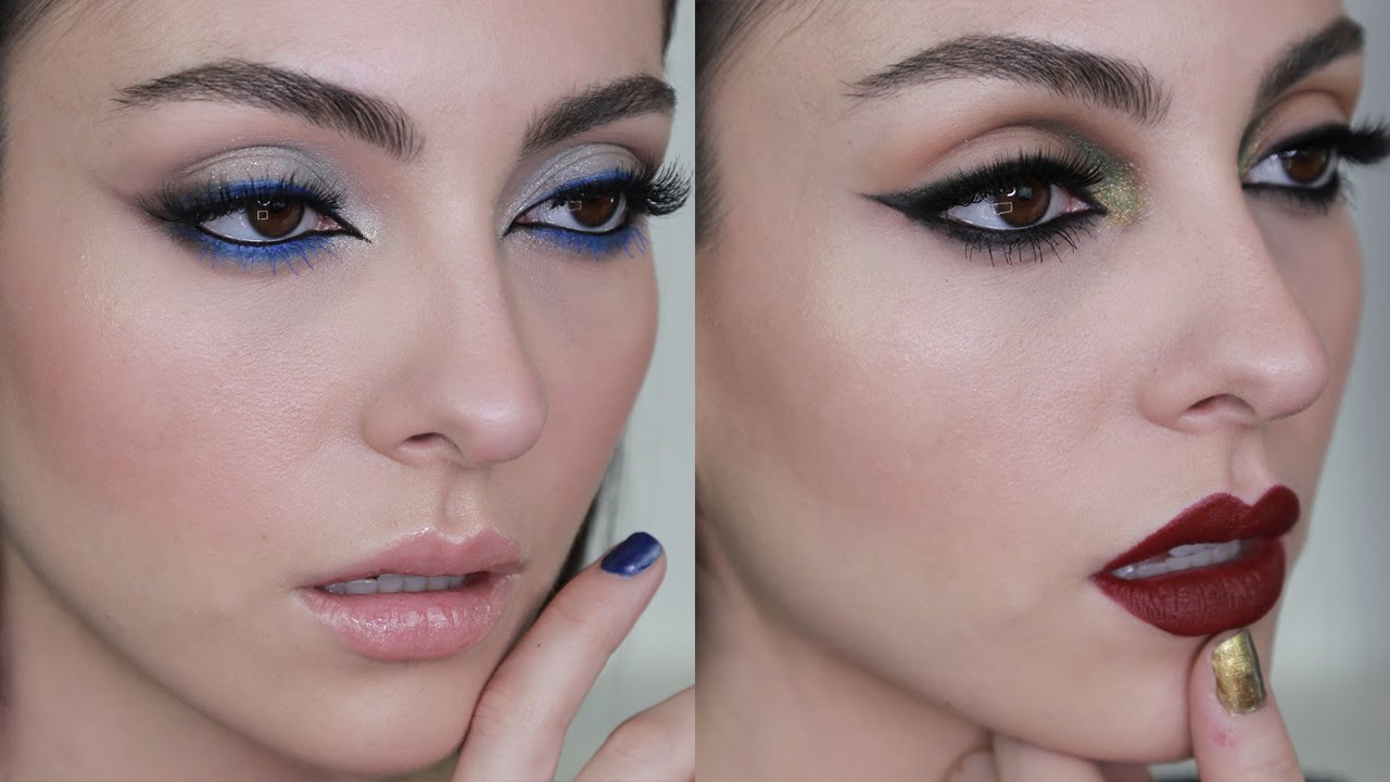 Maquillaje de Invierno en tonos fríos 