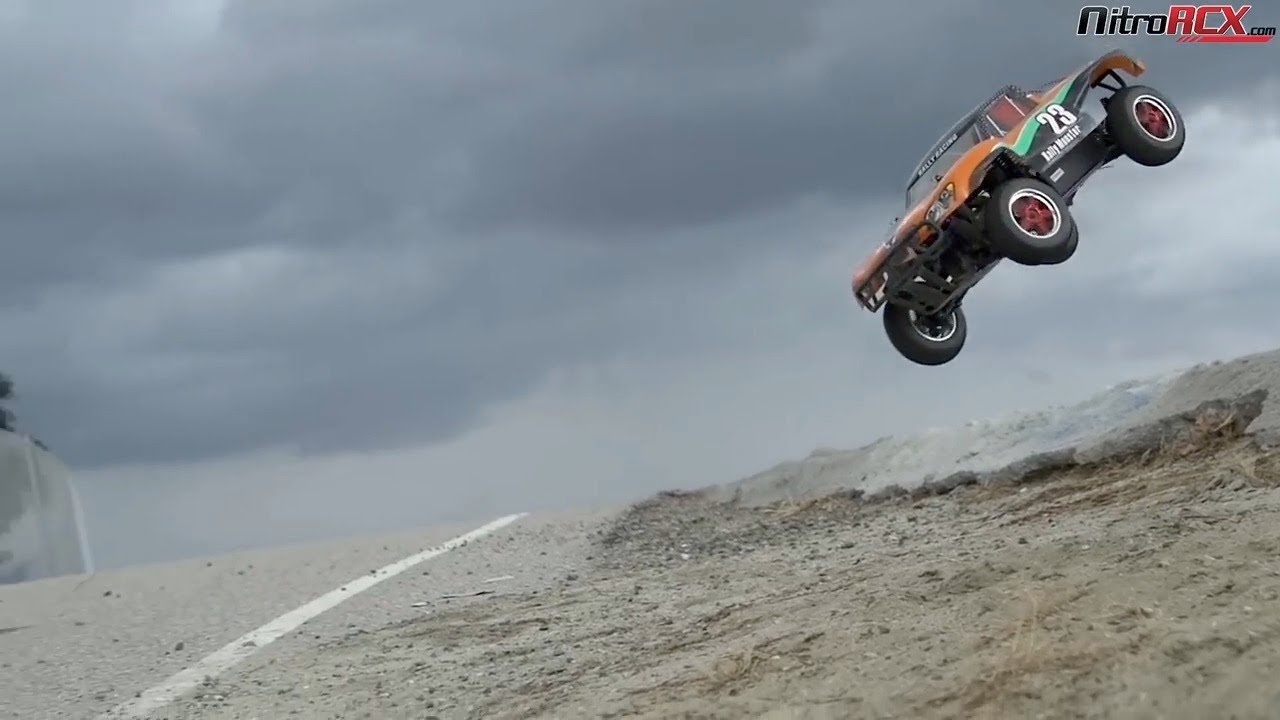 Exceed RC Rally Monster Nitro Gas Powered .18 Engine 2-Speed Ready to Run RC Remote Control Truck