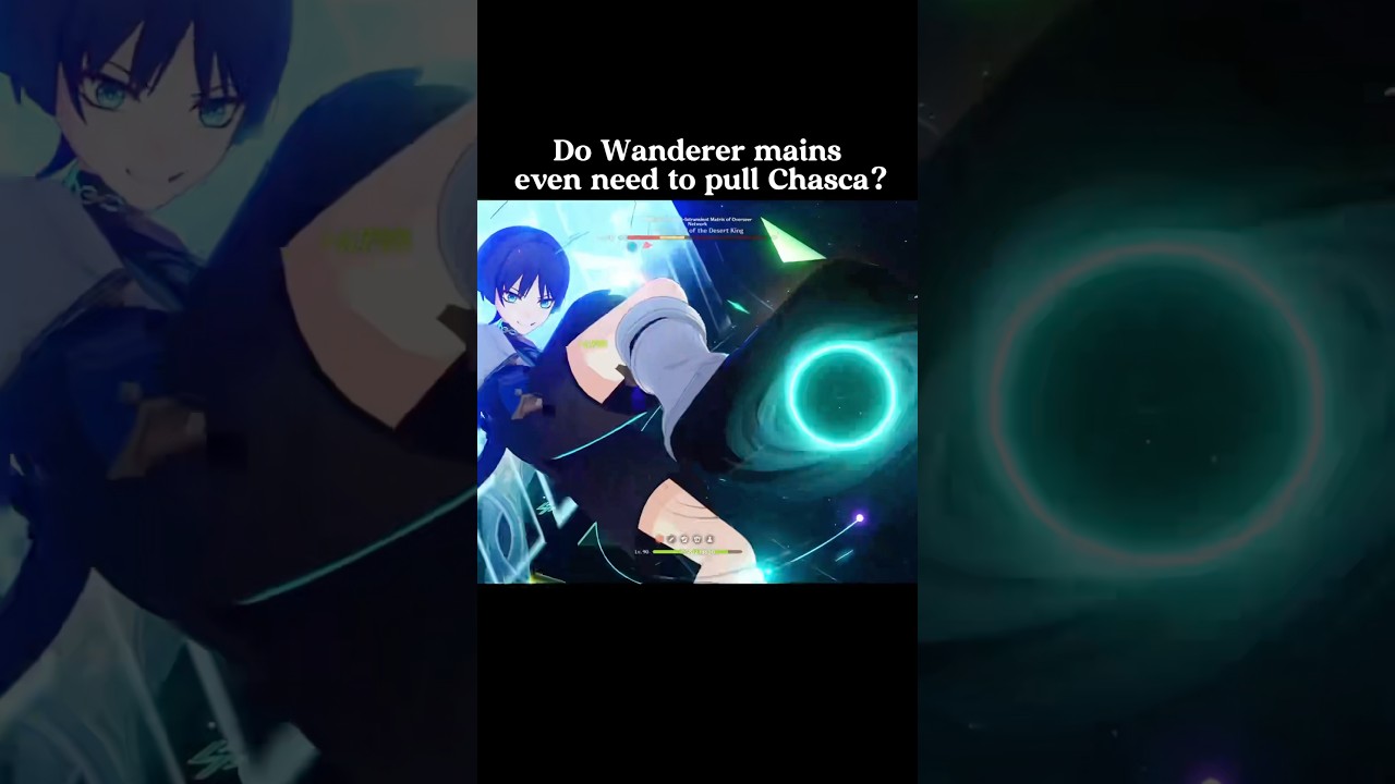 Chasca or Wanderer? #genshinimpact #wanderer #chasca