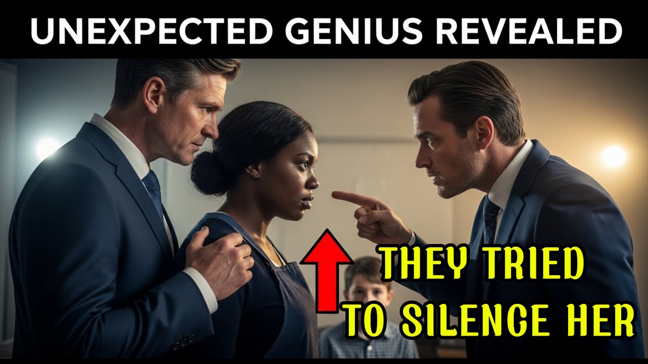 Billionaire Comes Home Early — What He Sees His Black Maid Teaching His Son Leaves Him Speechless..!