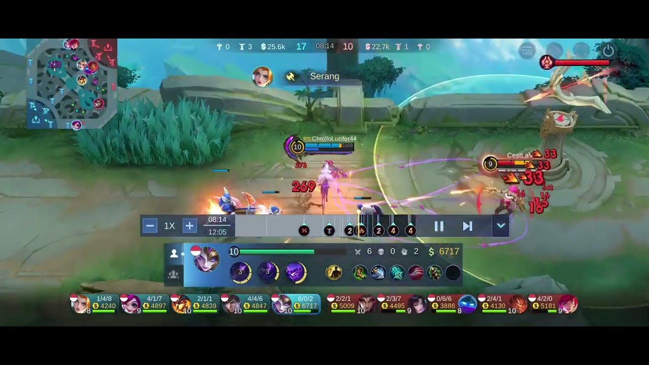 2x MANIAC dalam 1 MATCH!!! #mobilelegends #mlbb #mlbbhighlights #goldlane 