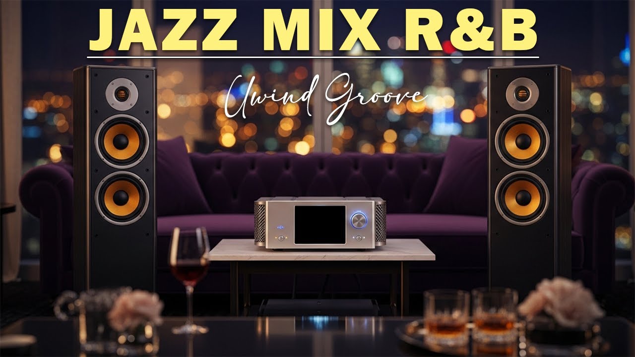 Smooth Jazz Lounge ~ Instrumental R&B Santai untuk Fokus