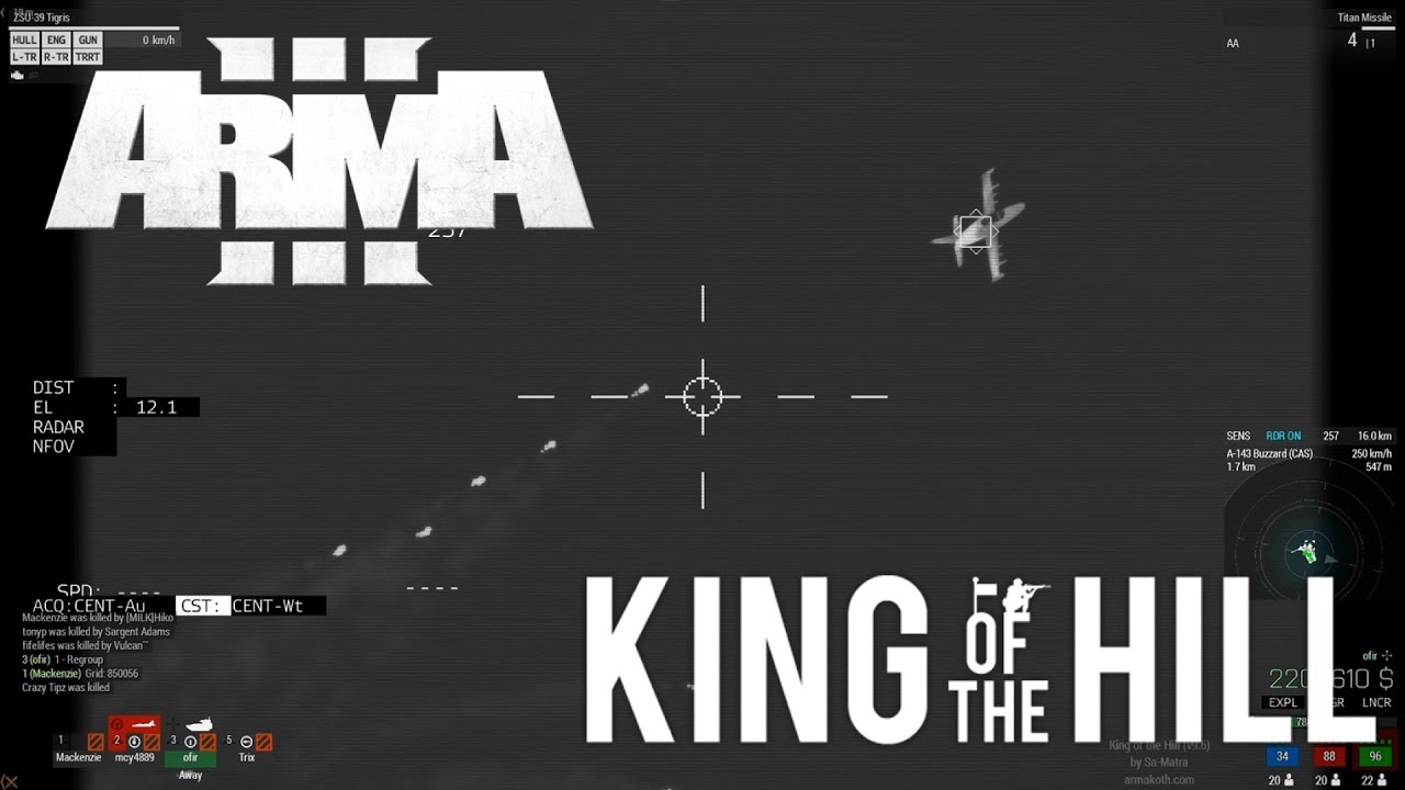 Arma 3 - A Lone Tigris - King of the hill full movie