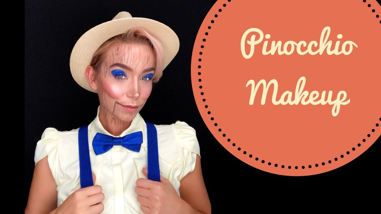 Pinocchio Halloween Makeup Tutorial