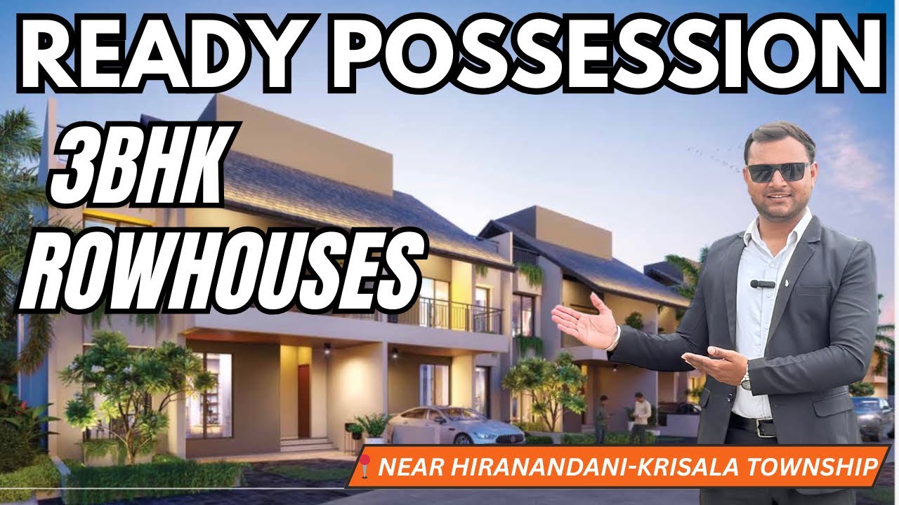Ready Possession 3Bhk RowHouses for Sale | Near Hinjawadi, Pune.