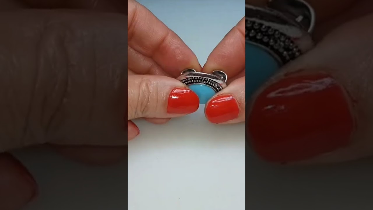 @RubyFa DIY Как из кольца сделать коннектор #bijoux #jewelry #handmade #faitmain