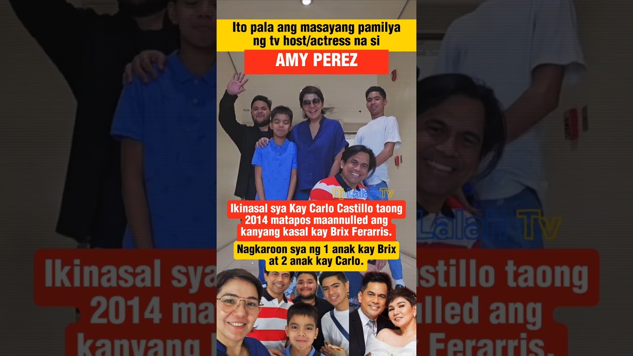 Amy Perez and Carlo Castillo Family #shorts