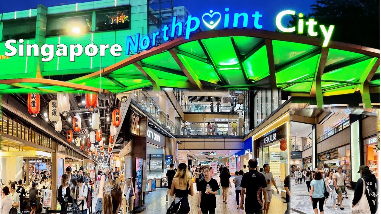 The Largest Suburban Shopping Mall in Northern Singapore |  Northpoint City Mall Walking Tour