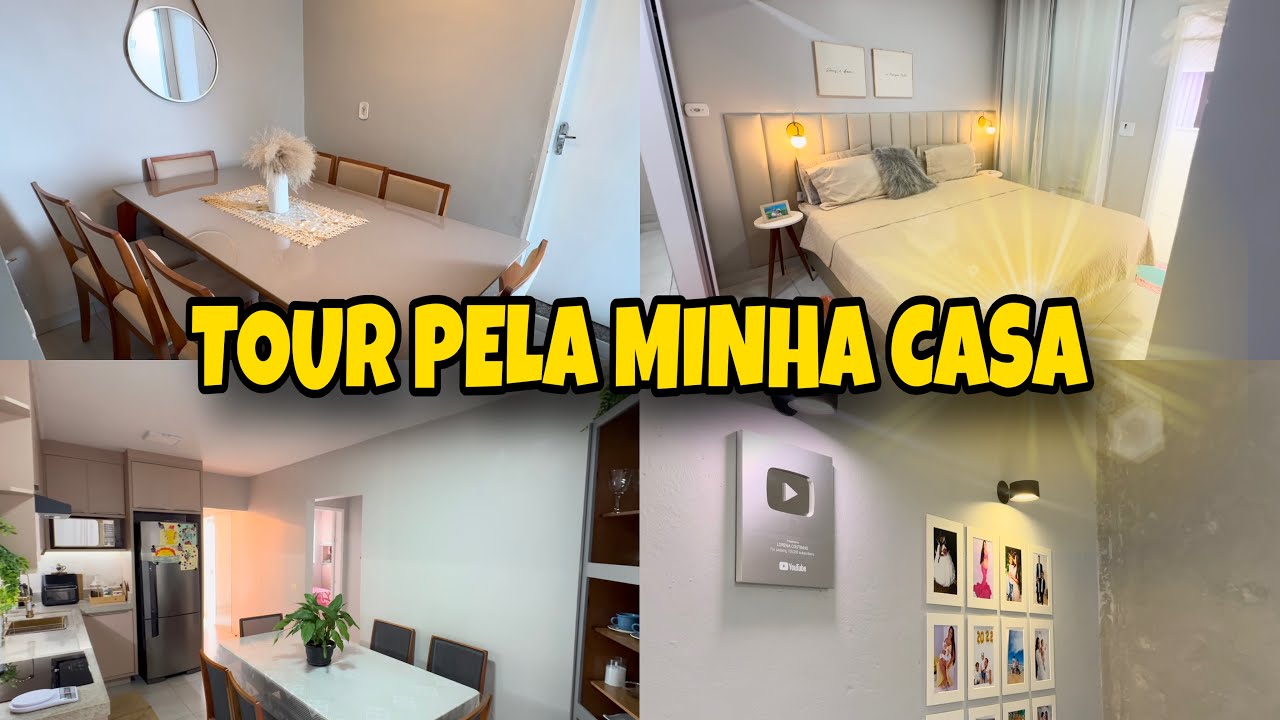 TOUR PELA MINHA CASA COMPLETO 🏠✨