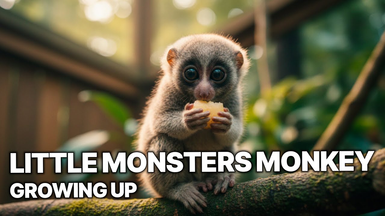 Little Monsters Monkey | Growing Up
