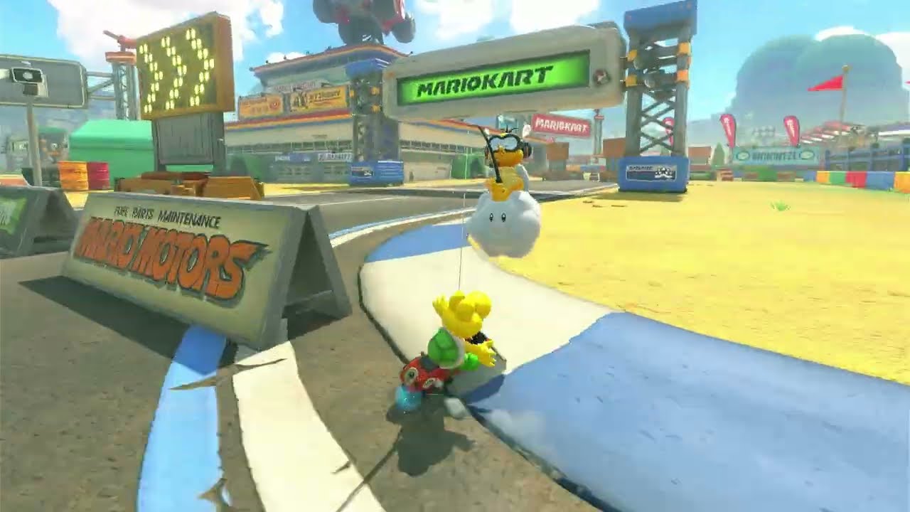 Mario Circuit But Things Take A Weird Route