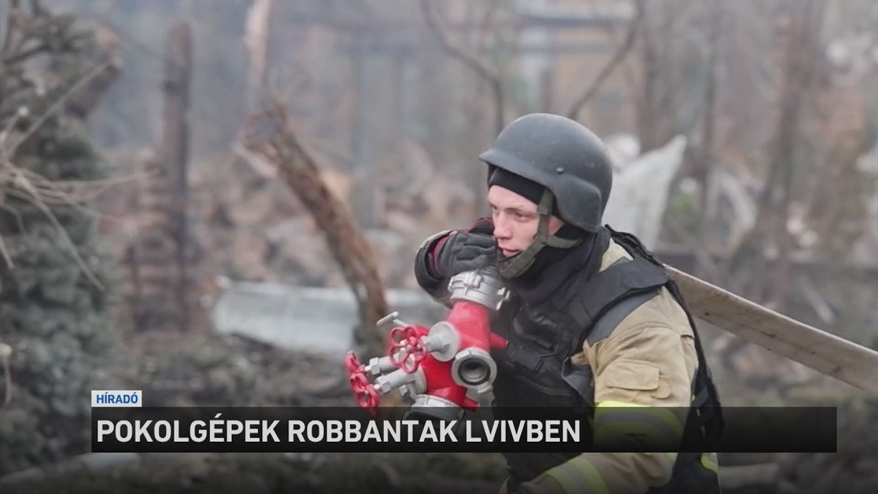Pokolgépek robbantak Lvivben