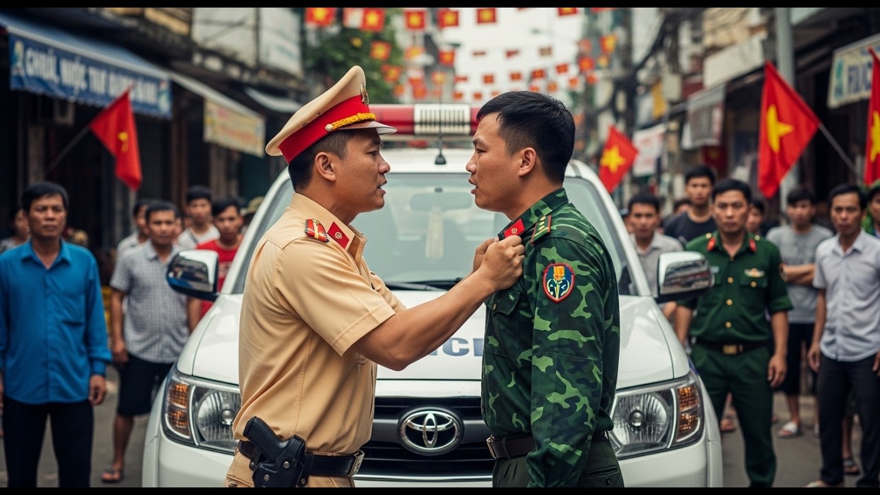 Bắt Nhầm Thượng Tá Quân Đội, Viên Cảnh Sát Nhận Cái Kết Bất Ngờ