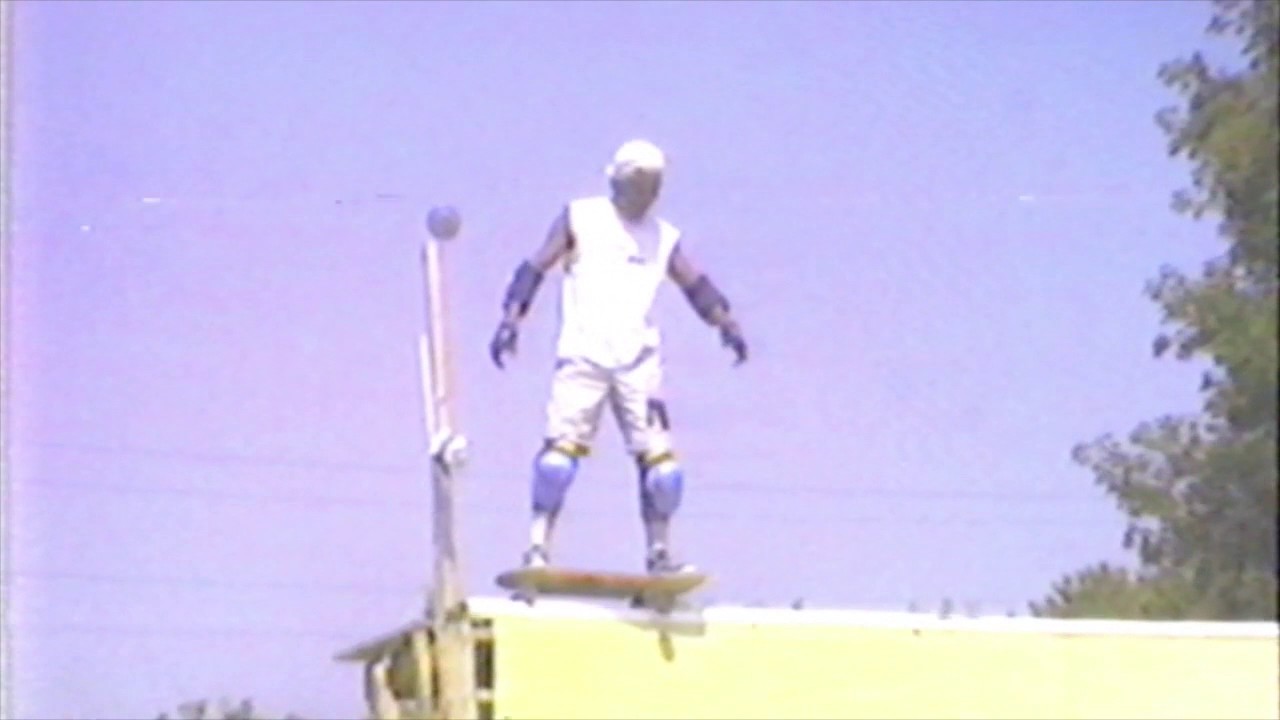 Steve Caballero Skating Local Ramp 1985 Brookfield, WI (Home Video)