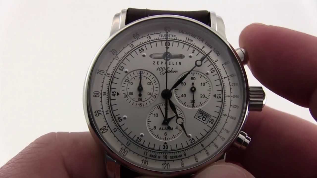 Graf Zeppelin 7680-1 Alarm Chronograph