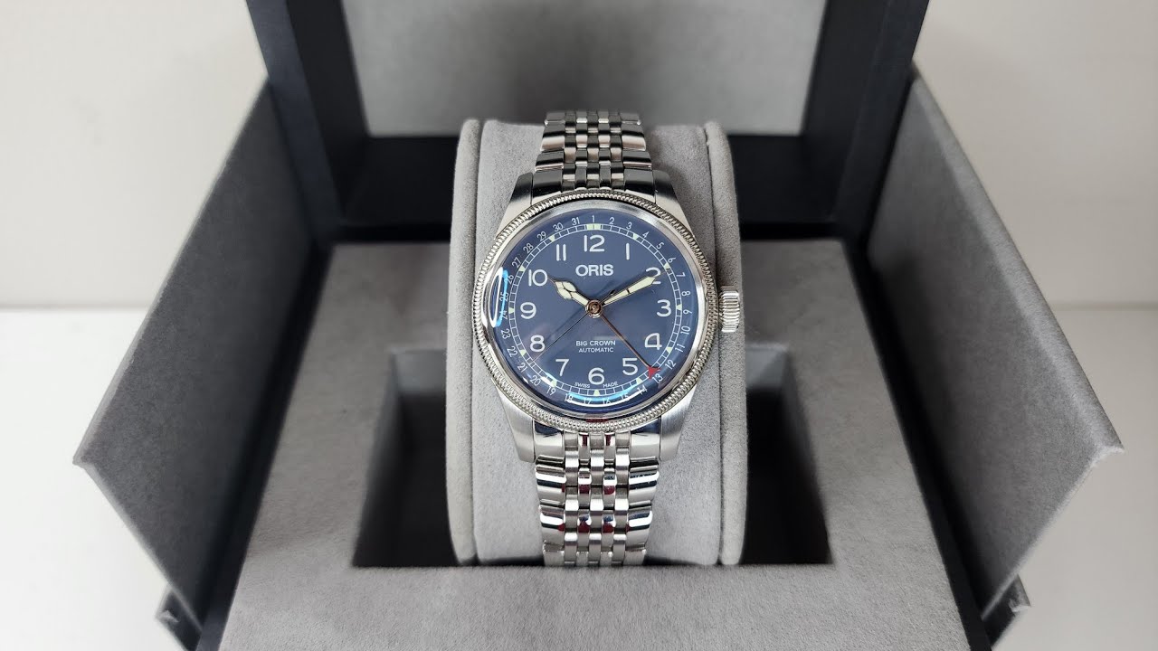Oris Big Crown Pointer Date — распаковка и первые впечатления