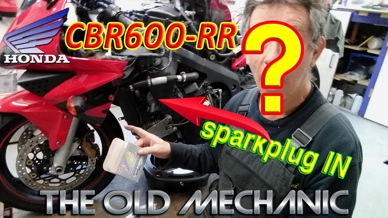 HONDA CBR600RR [2003-] NEW SPARKPLUGS: -NGK IMR9C9H-  EASY..?? Part 2 # 2. Motorcycle Maintenance