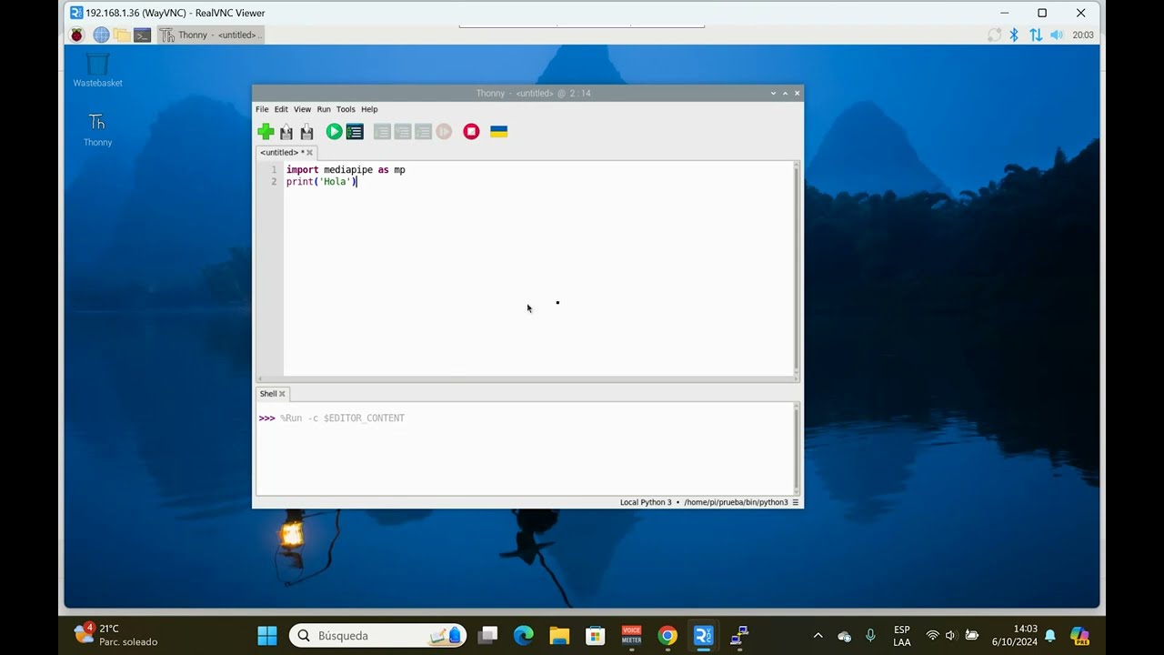 Solucionando algunos problemas al programar la Raspberry Pi con Thonny